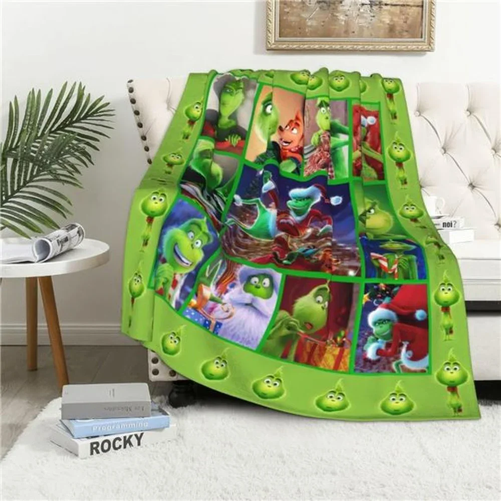 Blanket | Grinch Christmas Decoration Blanket for Christmas 50